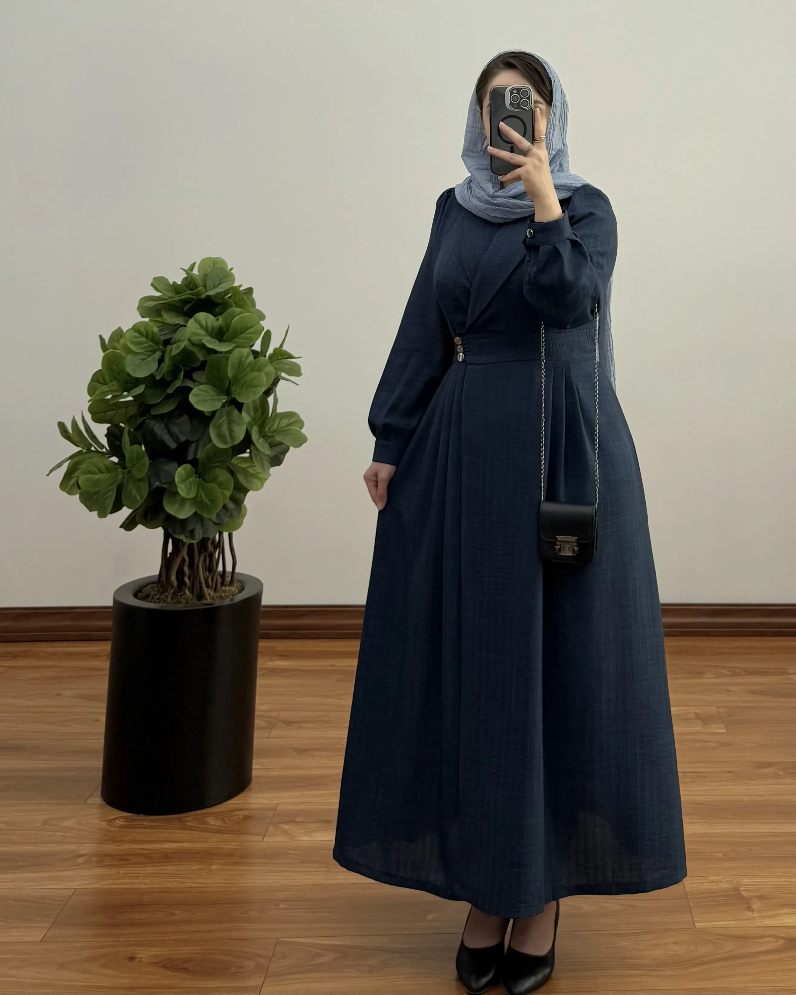 مانتو بلند دخترانه یاسمن